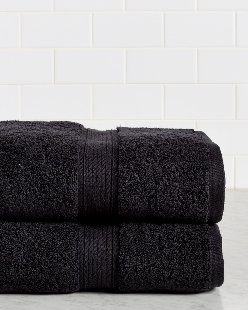 Superior Solid Absorbent 2pc Bath Towel Set