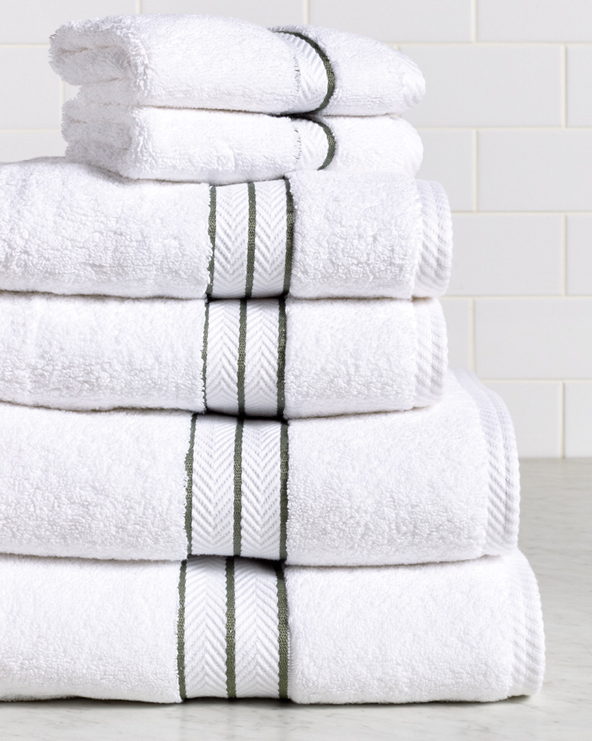 Superior Long-staple Combed 6pc Solid Towel Set