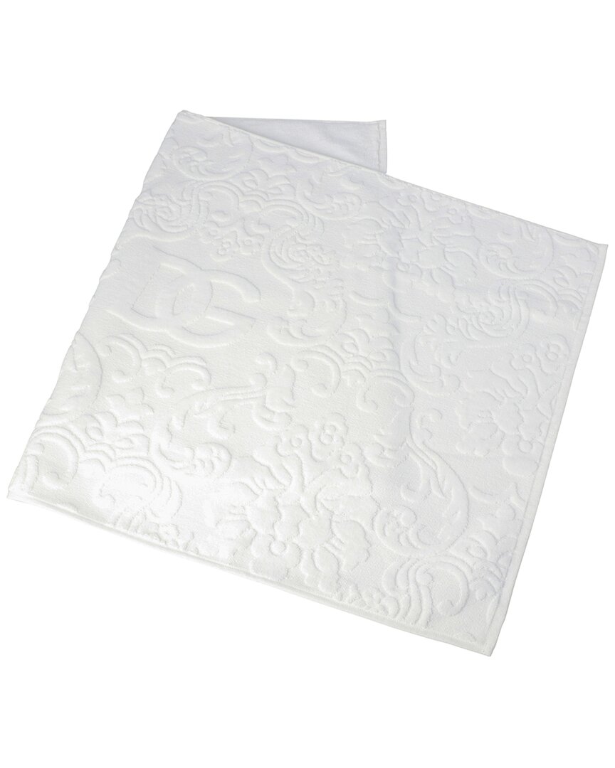 Dolce & Gabbana Terry Cotton Bath Mat