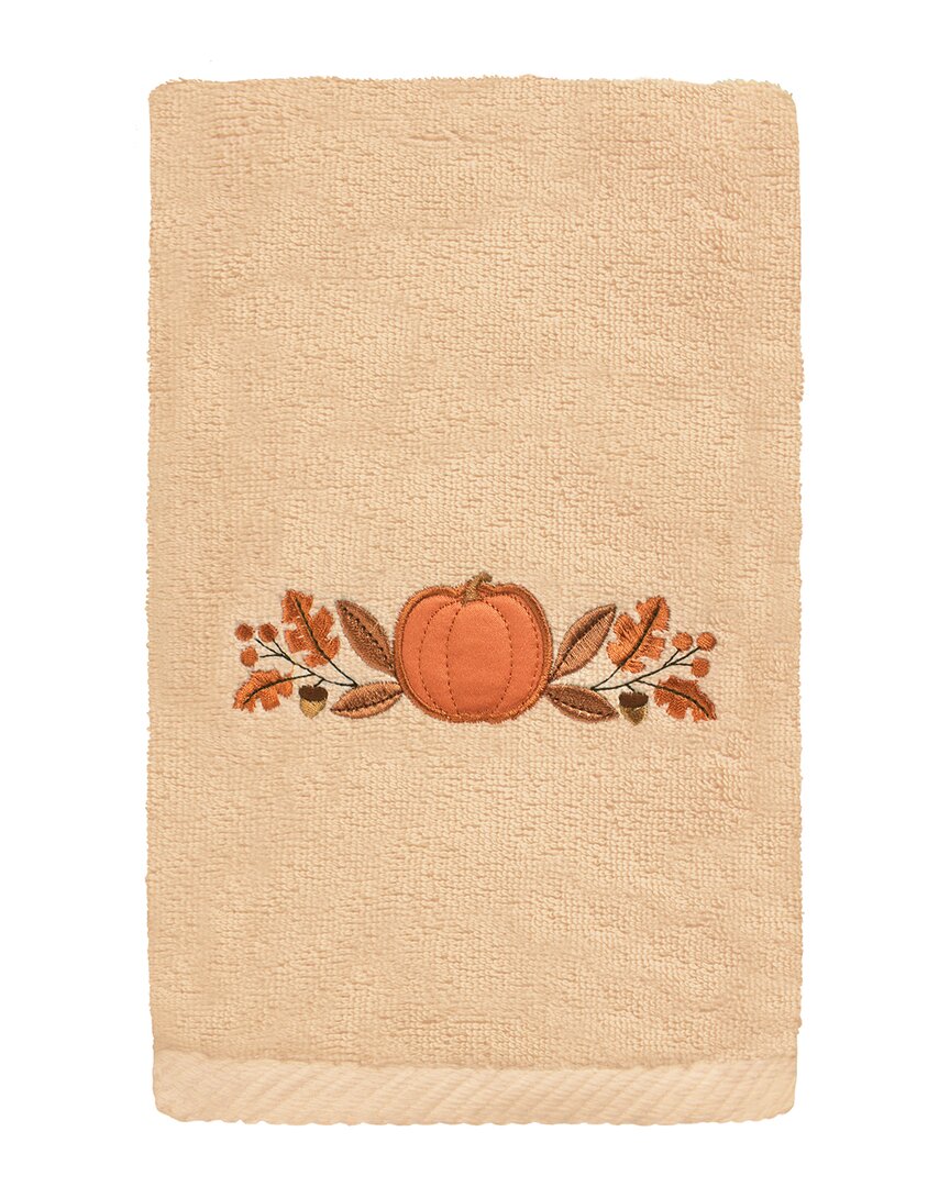 Linum Home Textiles Harvest Bounty Turkish Cotton Hand Towel In Sand