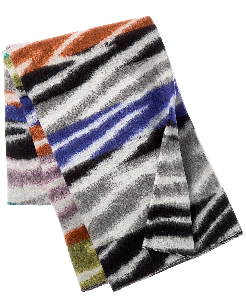 Missoni Home Cleopatra Plaid Throw Blanket In Multi