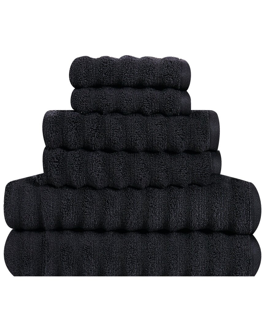 London Fog Zero Twist 6pc Towel Set