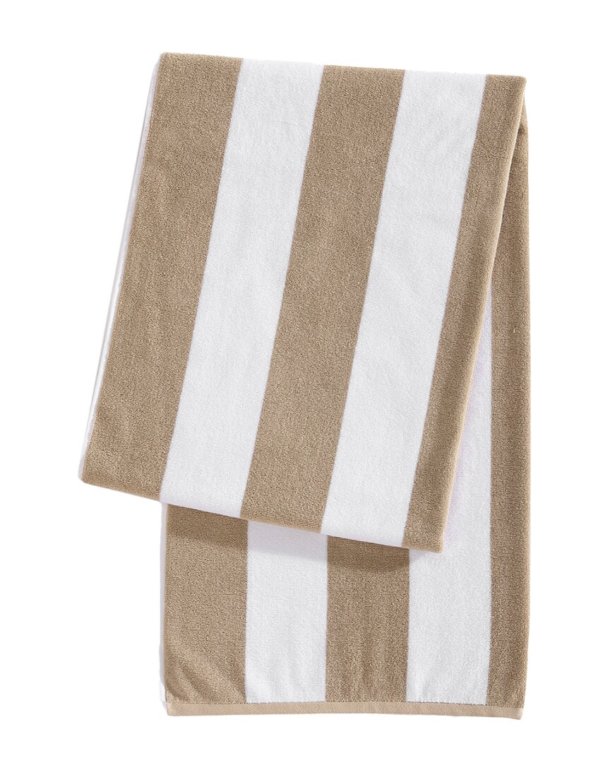 Sunday Citizen Coastal Beach Towel In Brown