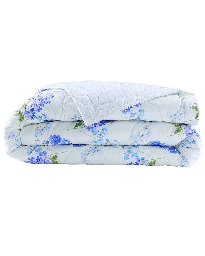 Anne De Solene Anne De Solène Organic Cotton Percale 200 Thread Count Charme Coverlet