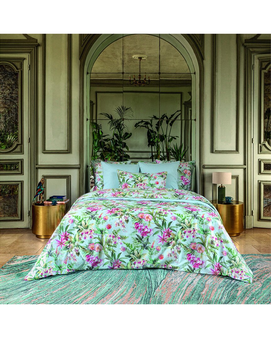 Anne De Solene Anne De Solène Organic Cotton Sateen 300 Thread Count Conte Duvet Cover