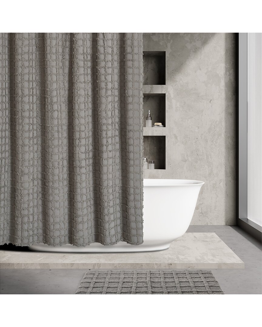 OSCAR OLIVER J. QUEEN MODERN CAMERON SHOWER CURTAIN