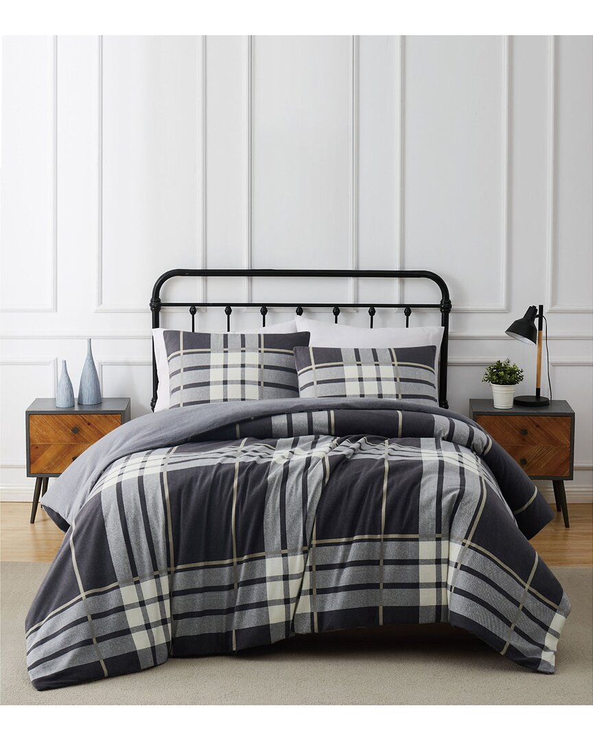 TRULY SOFT TRULY SOFT MILO PLAID FLANNEL COMFORTER SET 