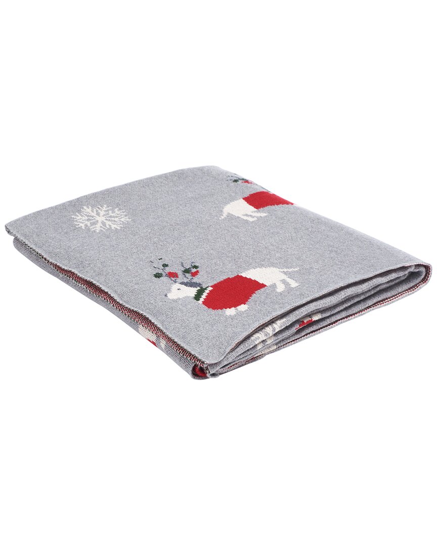 Safavieh Sleighbells Pillow In Grey