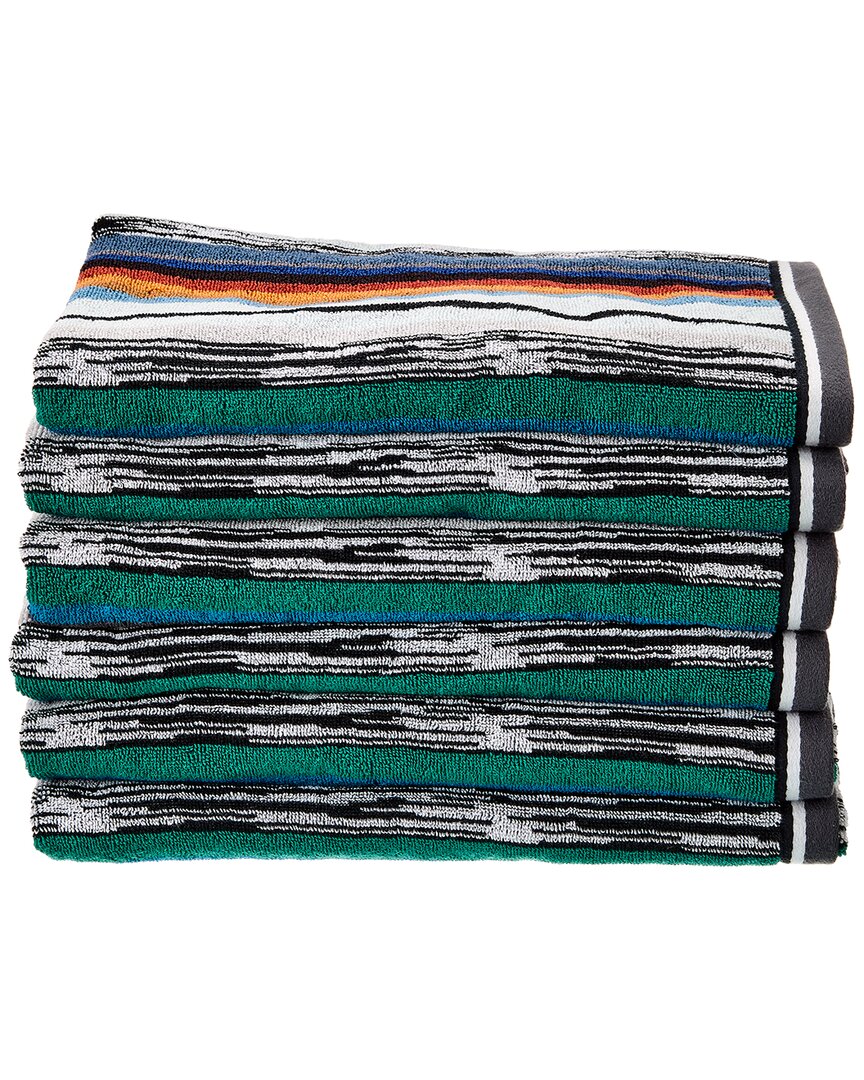 Missoni Pr Minuetto Bath Towel Set Of 6