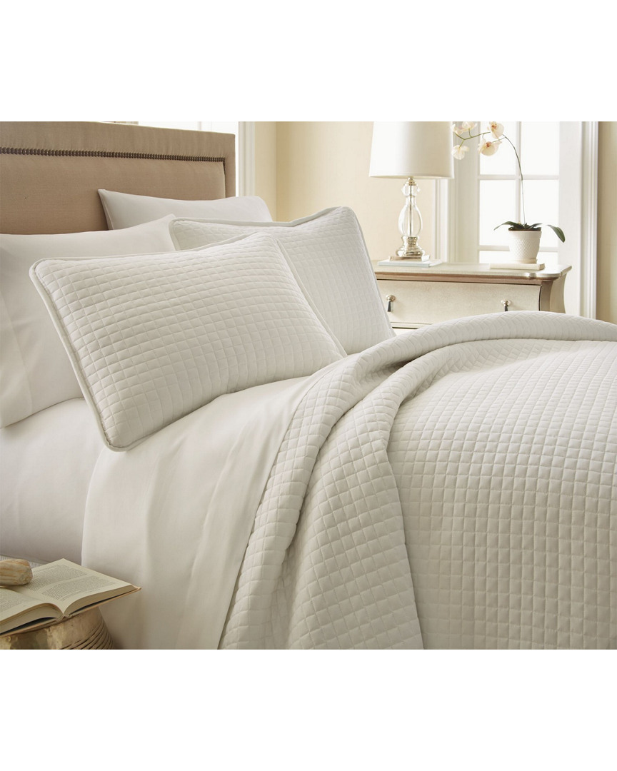 South Shore Linens Southshore Linens Vilano Springs Quilt Set In White