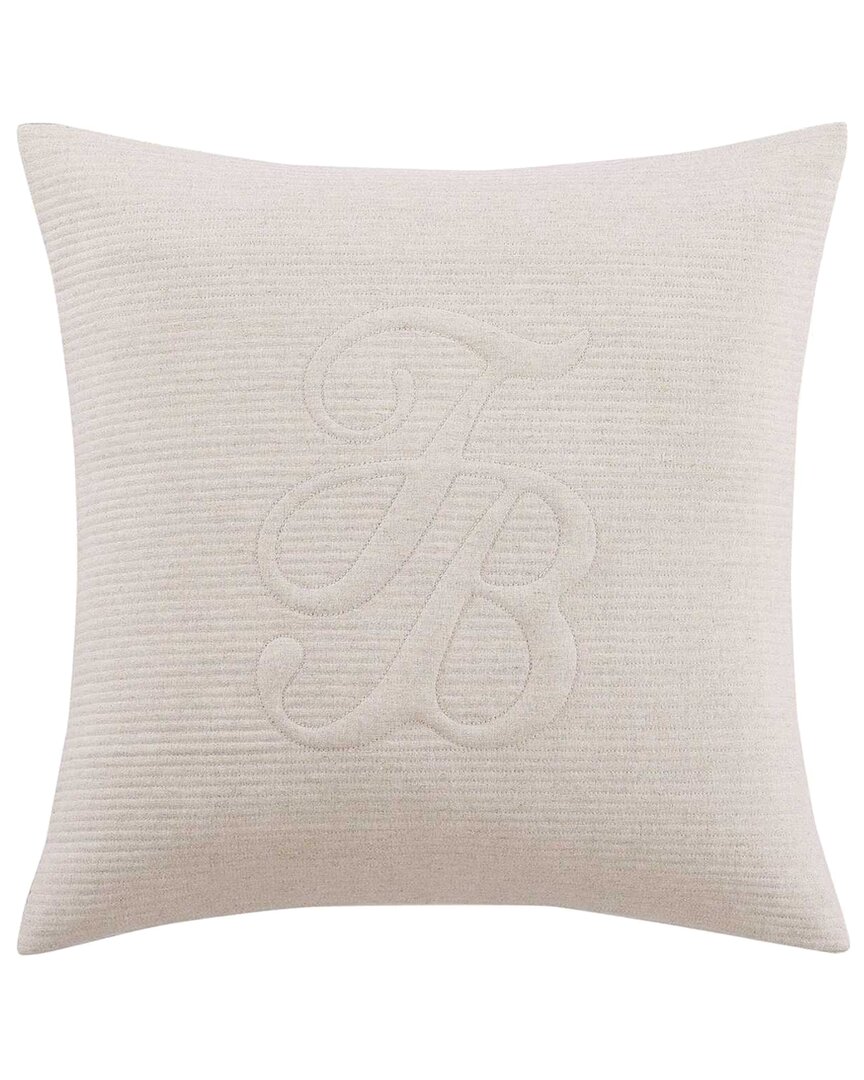 Tommy Bahama Island Estate Quilted Logo Decorative Pillow