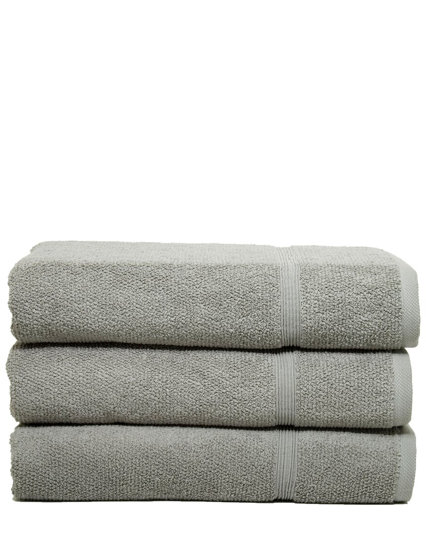 Ivy Collection Rice Effect Bath Towels
