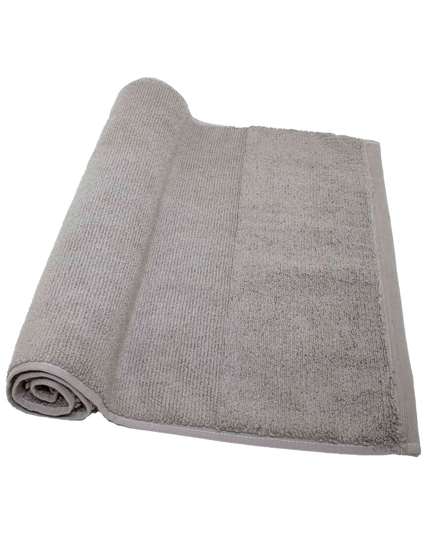 Ivy Collection Rice Effect Bath Mat