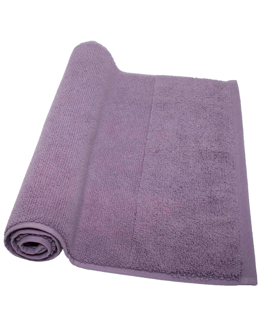 Ivy Collection Rice Effect Bath Mat