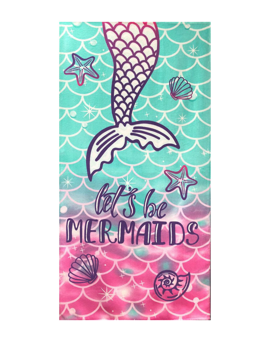 Image of Dohler Set of  Mermaid Beach Towels