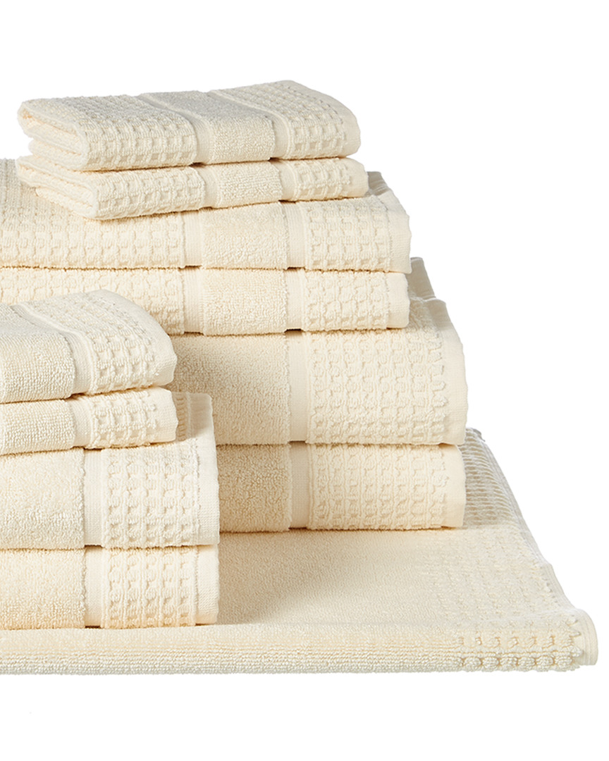 Shop Apollo Towels Set Of 11 Turkish Waffle Terry Towels