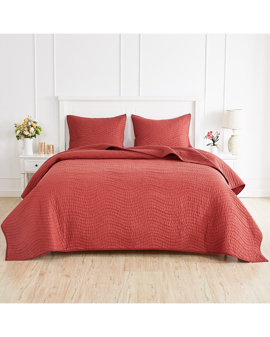 Melange Mélange Home Voile Hand-stitched Quilt Set