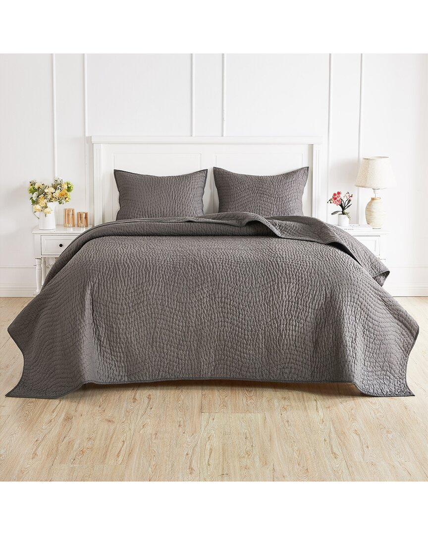 Melange Mélange Home Voile Hand-stitched Quilt Set