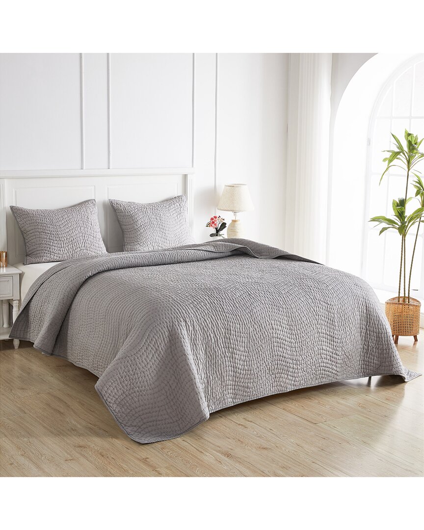Melange Mélange Home Voile Hand-stitched Quilt Set