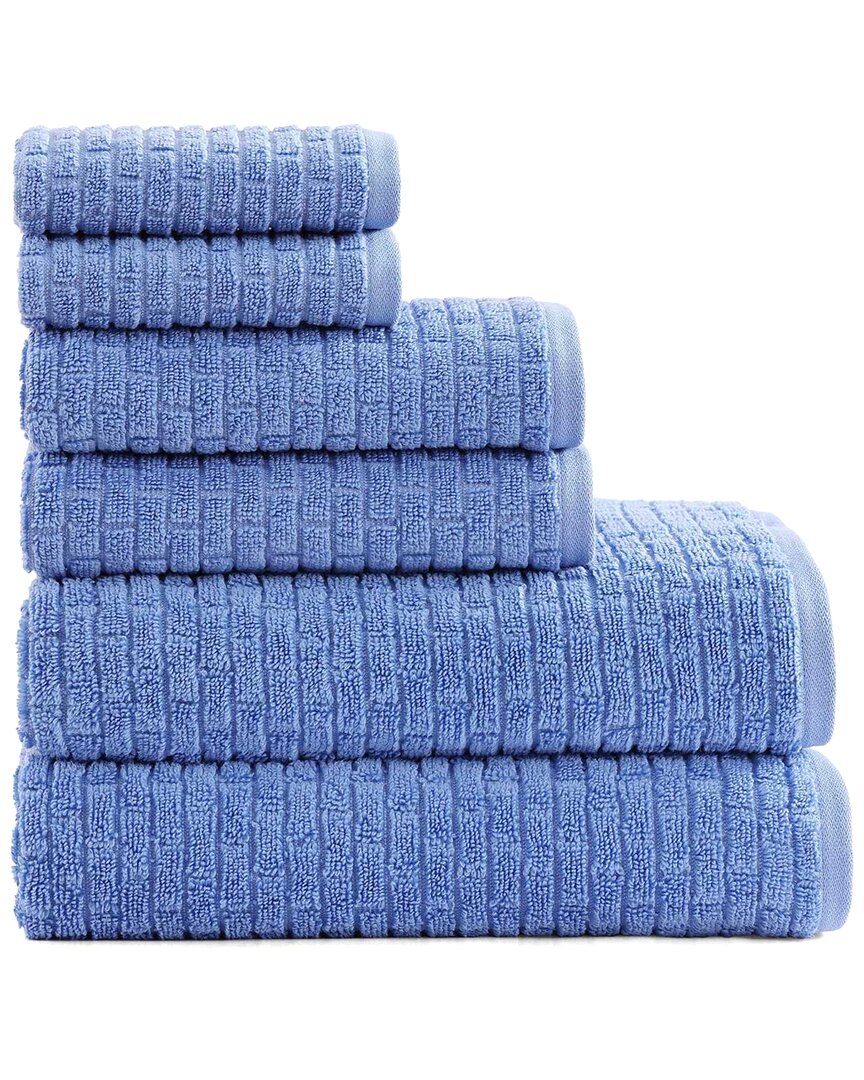 Tommy Hilfiger Brick Texture Cotton Terry Towel Set