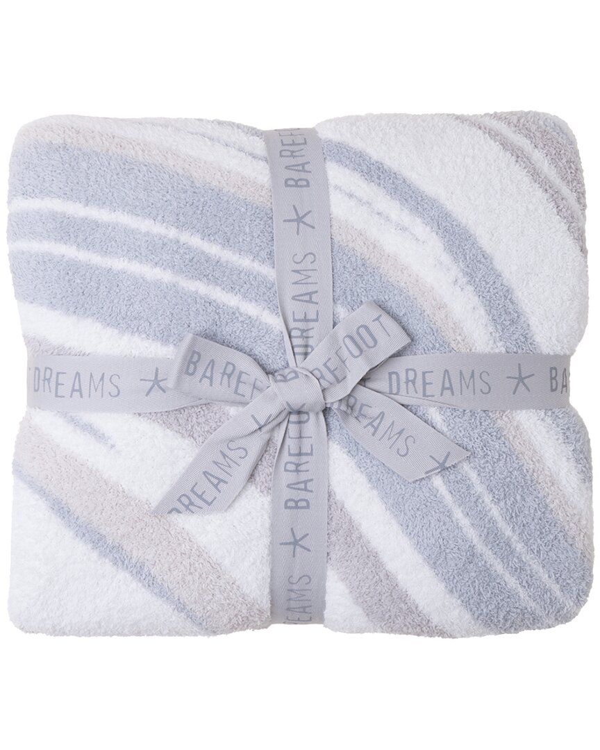 Barefoot Dreams Cozychic Marbled Blanket In Multi
