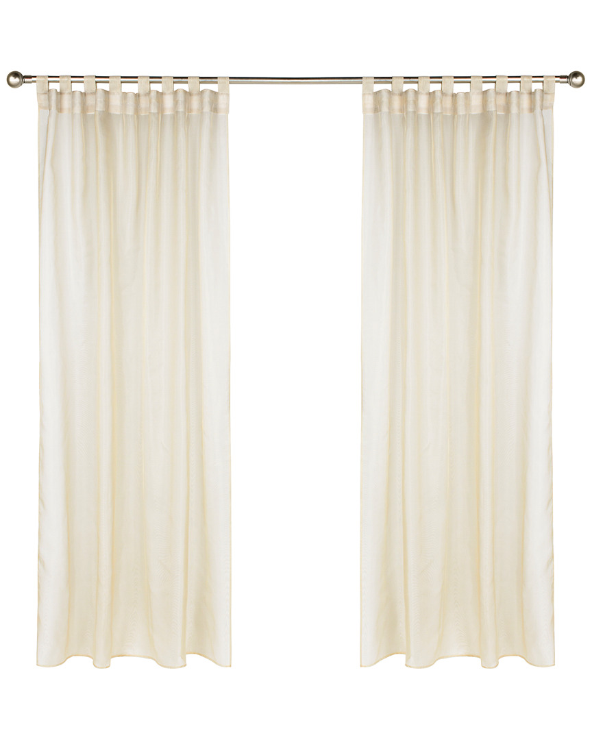 Commonwealth Home Fashions Commonwealth Escape Indoor/outdoor Hook & Loop Tab Single Curtain