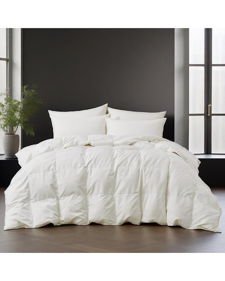 Unikome Lightweight Premium White Goose Down Feather Fiber Comforter Duvet  Insert In White