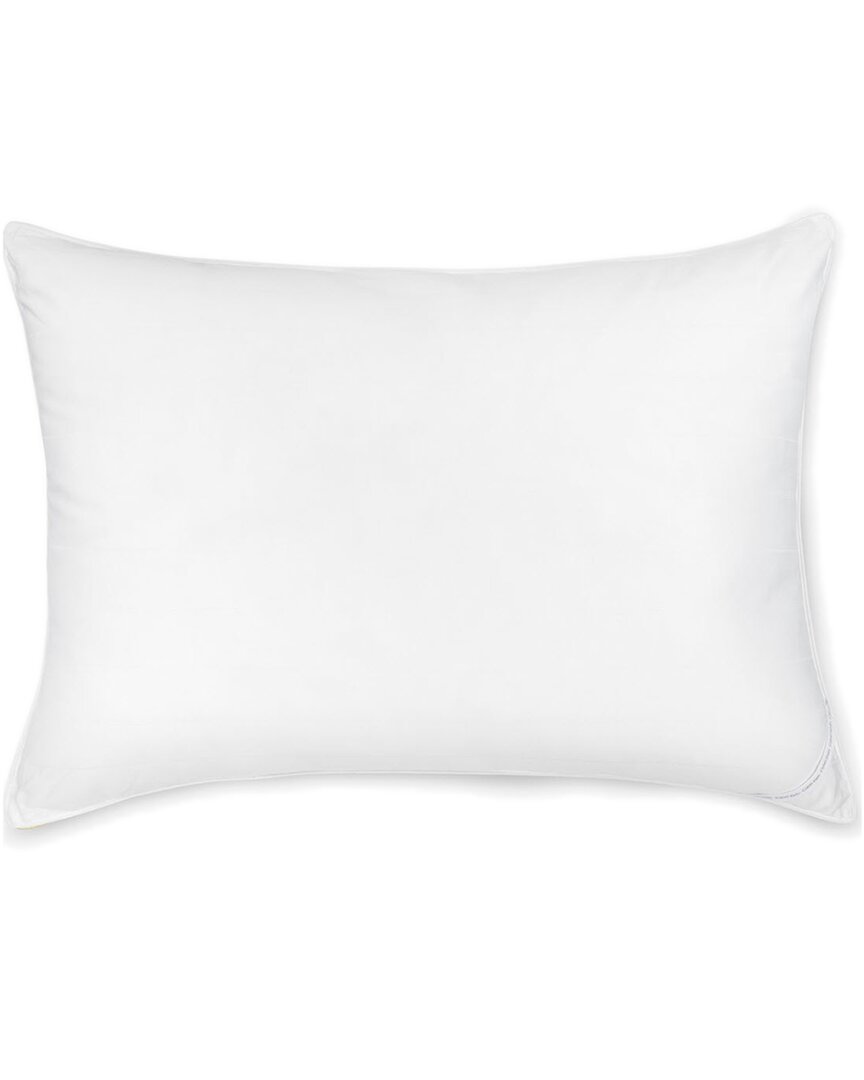 Calvin Klein Almost Down Firm Support Pillow In White