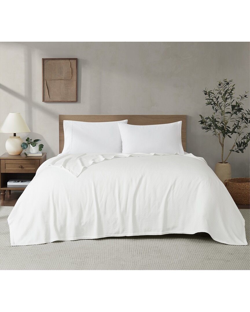 Royal Velvet Dream Cotton Blanket In White