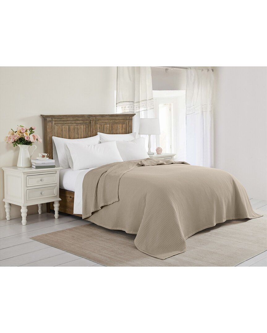 The Farmhouse By Rachel Ashwell Cotton Waffle Blanket