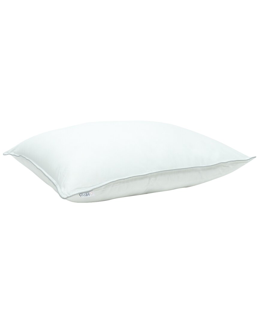 Fluffco Down & Feather Pillow - Soft In White
