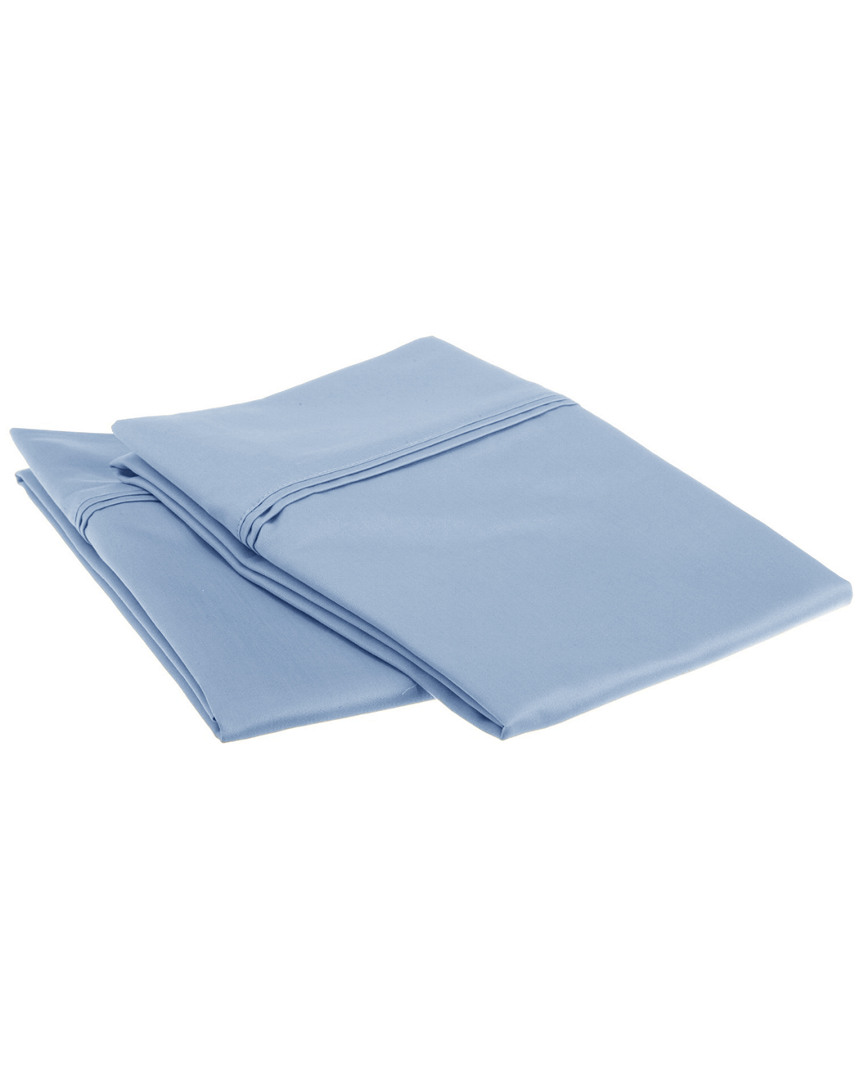 Superior 1200 Thread Count Solid 2pc Pillowcase Set