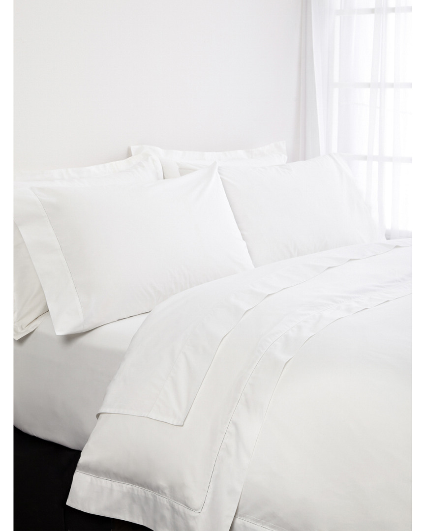 Frette Lux Percale White Duvet Cover