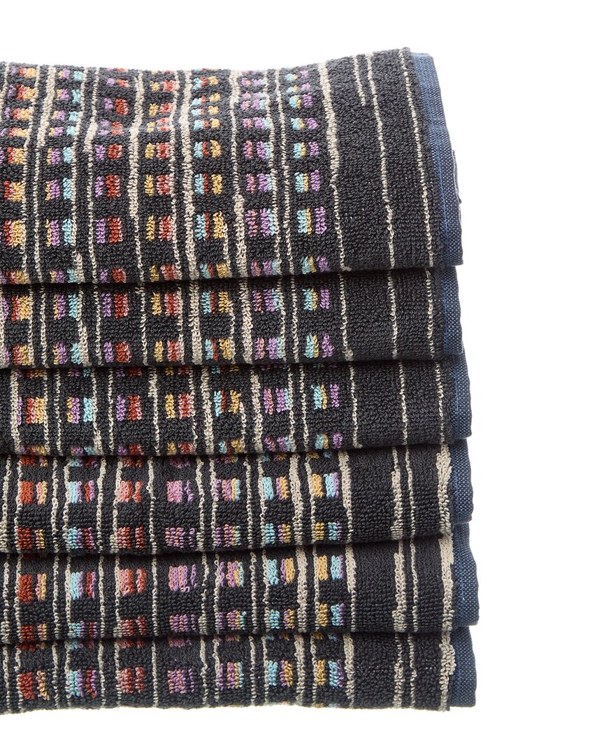 Missoni Home Benji Set Of 6 Hand Towels