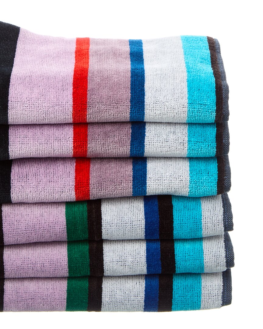 Missoni Home Chase Set Of 6 Hand Towels
