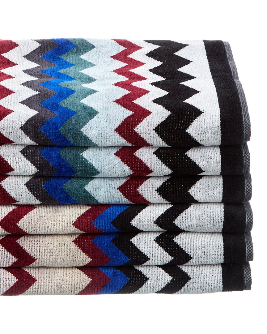 Missoni Home Cyrus Set Of 6 Bath Towels