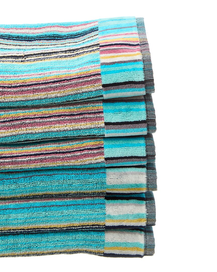 Missoni Home Jazz Set Of 6 Hand Towels
