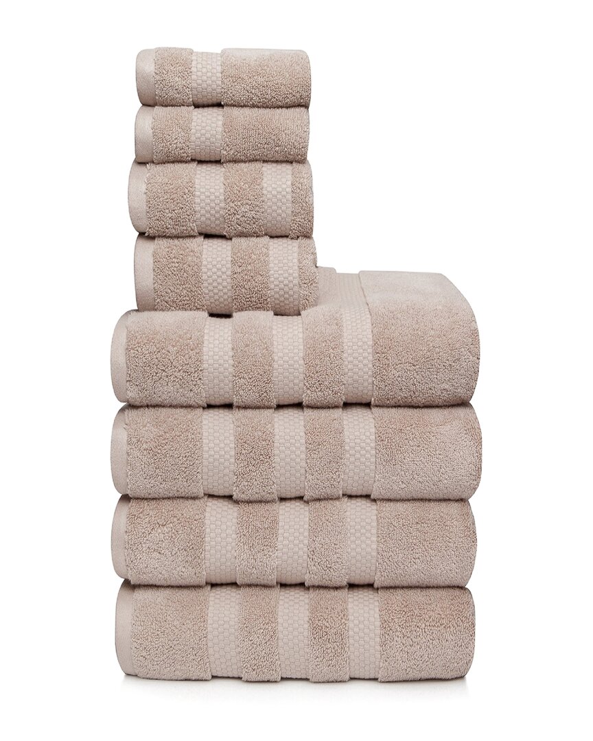 Vivendi Infinity Zero Twist 8pc Towel Set