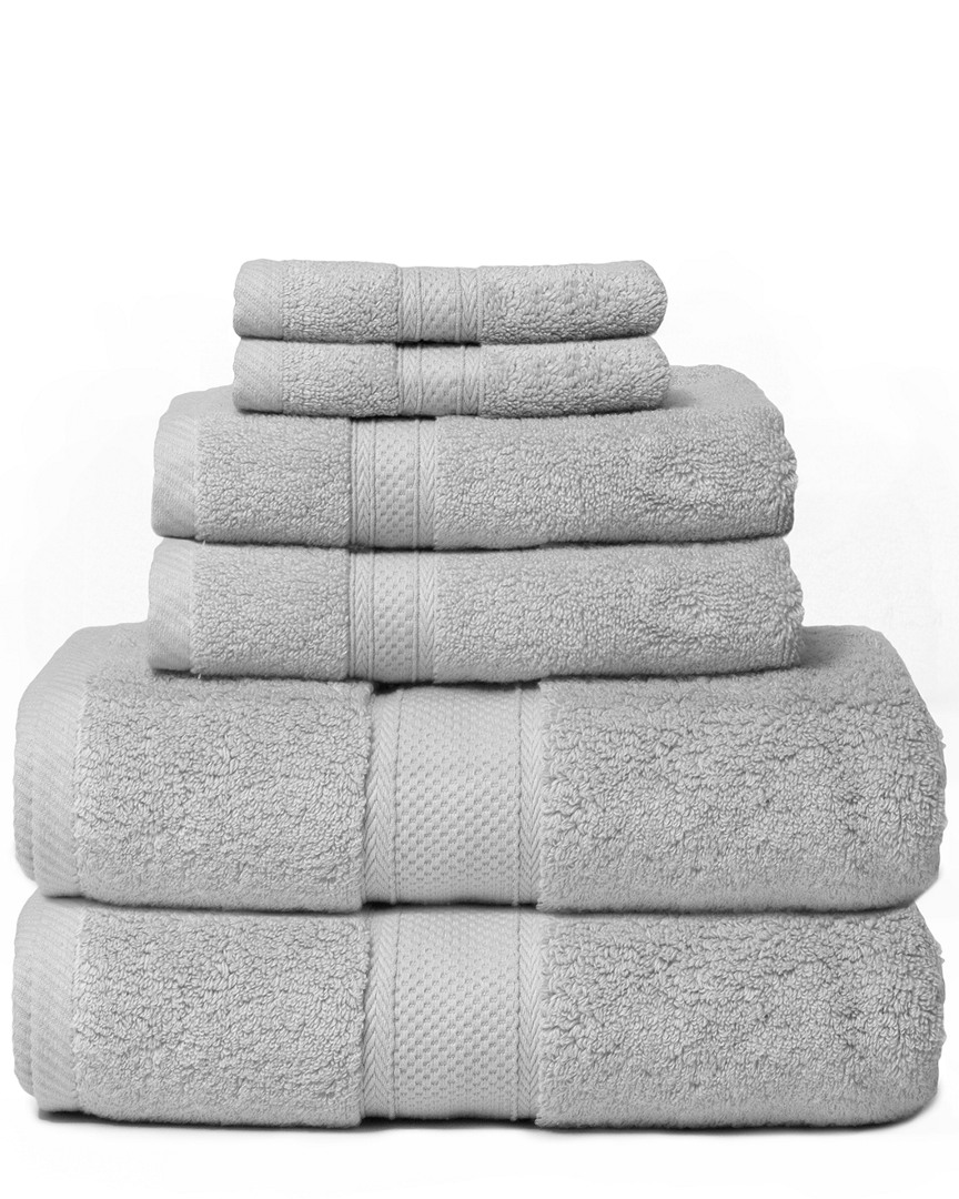 Espalma Zero Twist Hotel 6pc Bath Towel Set