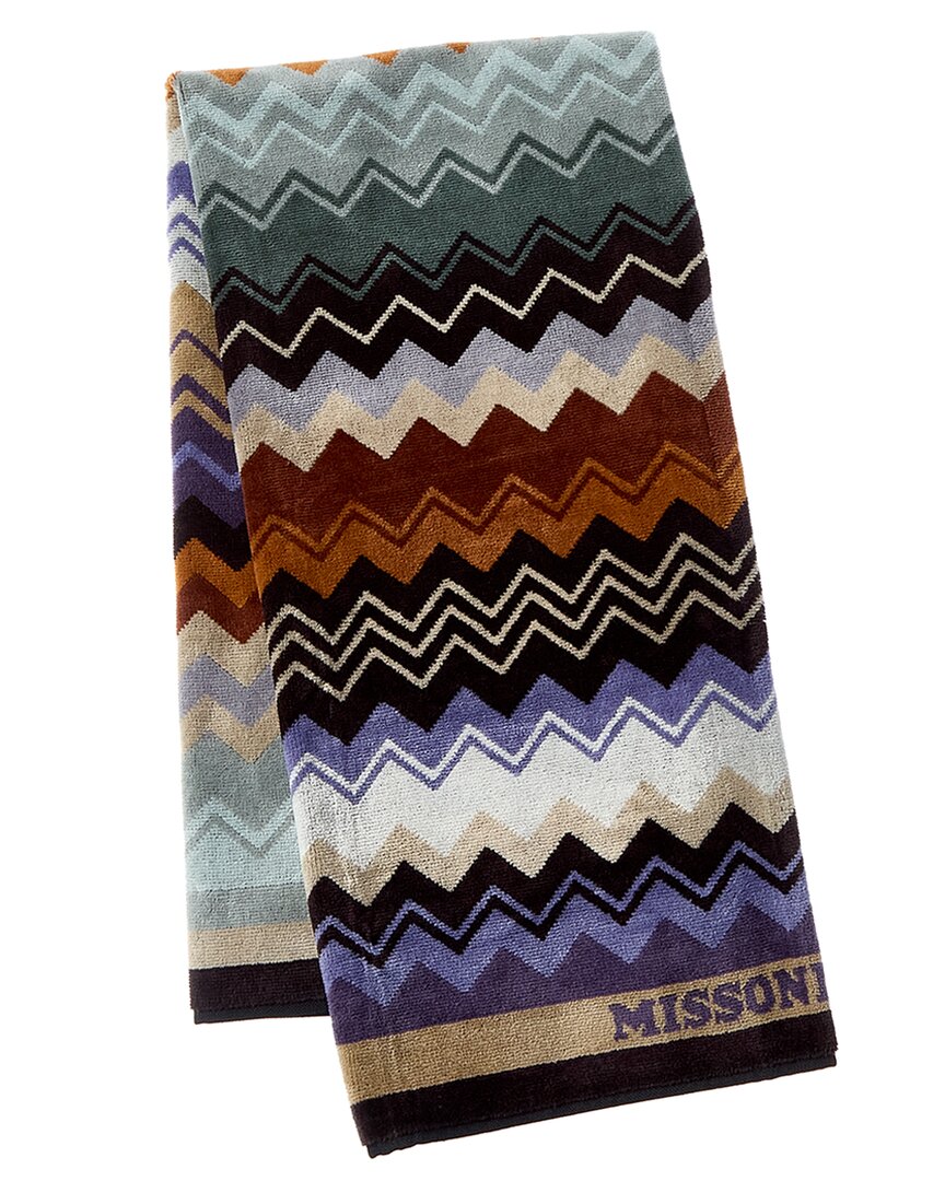 Missoni Home Giacomo Fitness Gym Towel In Multi