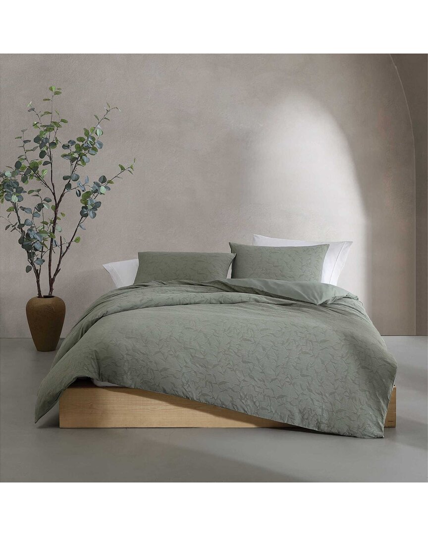 Calvin Klein Branching Leaves Cotton Comforter Set
