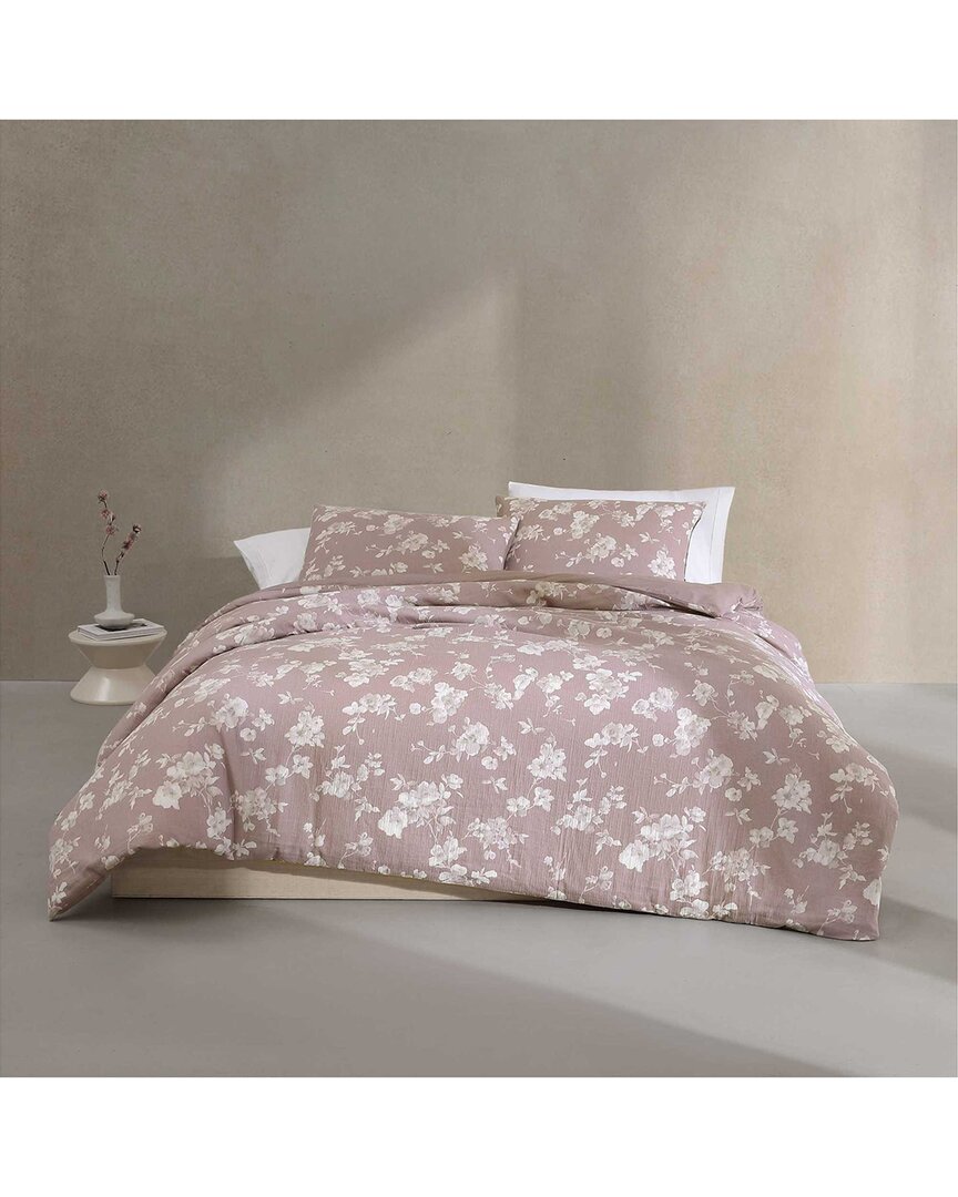 Calvin Klein Eternity Floral Cotton Gauze Comforter Set