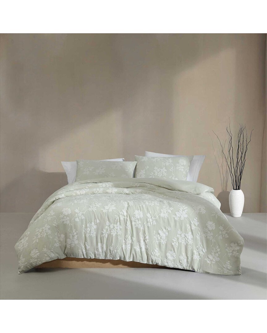 Calvin Klein Spring Branches Cotton Jacquard Comforter Set
