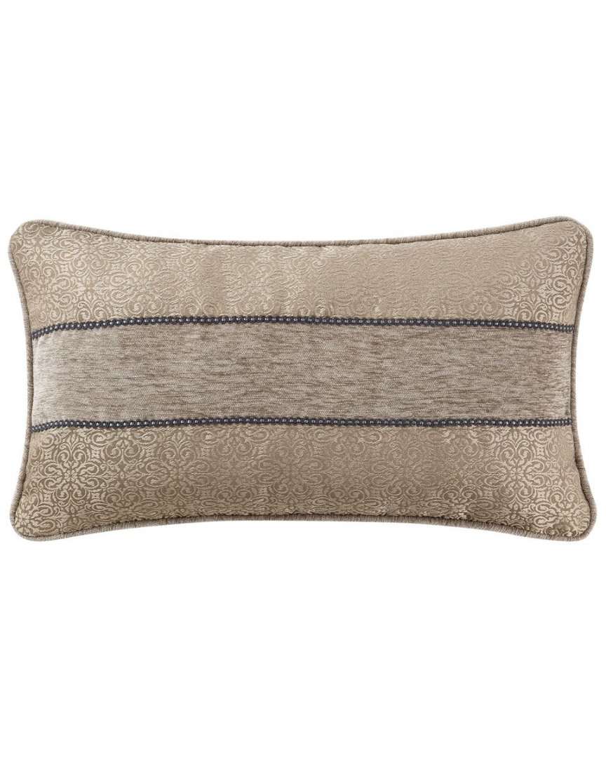 WATERFORD WATERFORD CARRICK SILVER/ANTIQUE GOLD BREAKFAST PILLOW