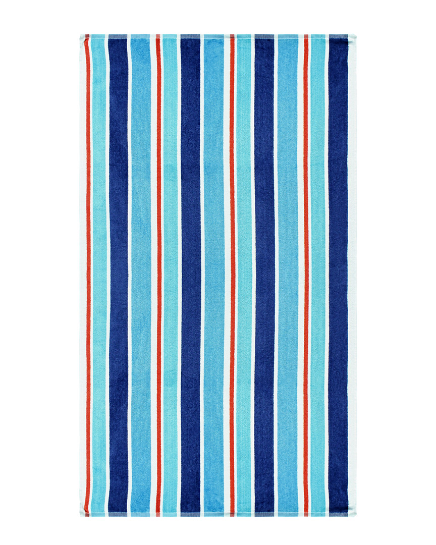 Superior Oceana Stripe Oversized Beach Towel