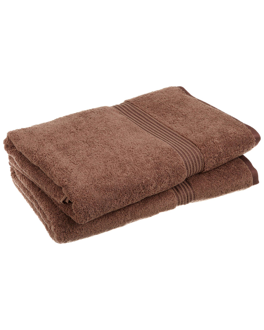 Superior Solid 2pc Bath Sheet Towel Set