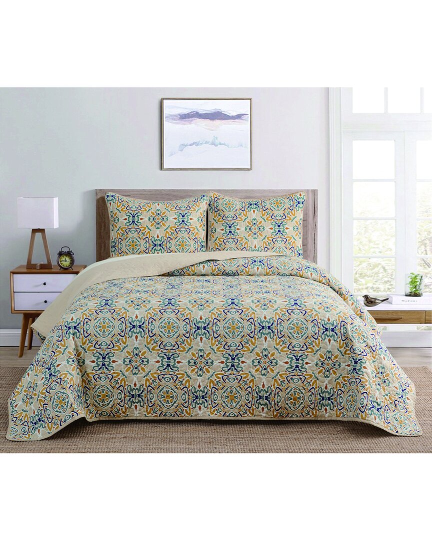 Dan River Reversible Quilt Set