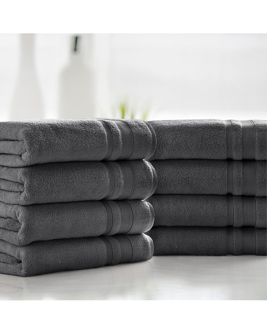 Kathy Ireland 4pc Zero Twist Cotton Plush Bath Towel Set
