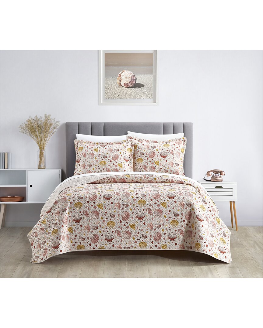 NEW YORK AND COMPANY NEW YORK & COMPANY BALI QUEEN 3PC QUILT SET