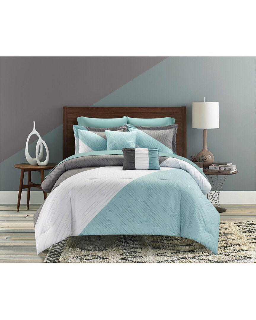 New York And Company Kinsley Blue Comforter Set